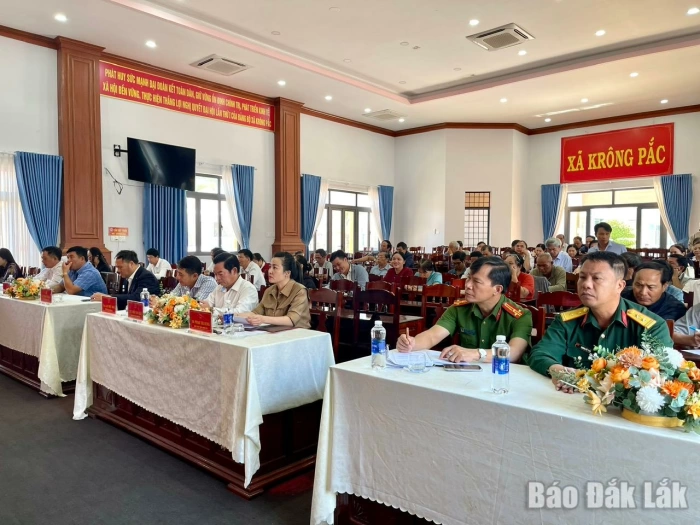 Xã Krông Pắc: Công bố kết quả bầu cử và danh sách người trúng cử đại biểu HĐND xã, nhiệm kỳ 2026 – 2031