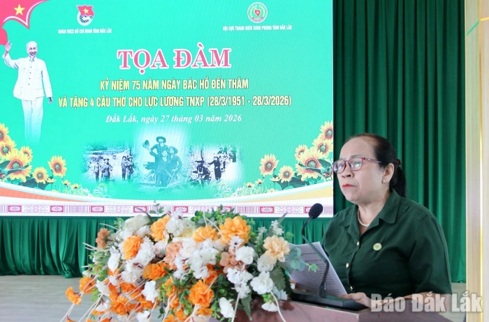 Tọa đàm kỷ niệm 75 năm Ngày Bác Hồ đến thăm và tặng 4 câu thơ cho lực lượng thanh niên xung phong