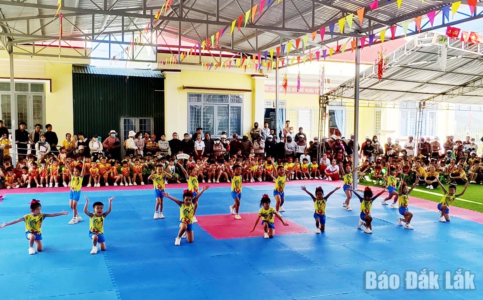 Một tiết mục tại hội thi.