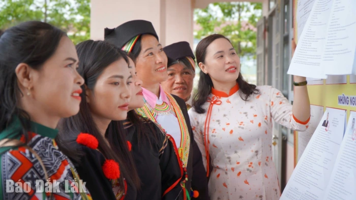 Đồng bào dân tộc thiểu số tỉnh Đắk Lắk hướng về ngày bầu cử