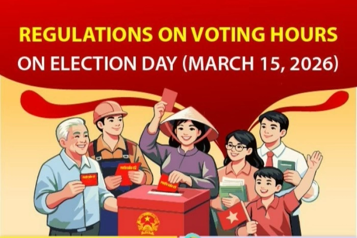 Voting hours set for March 15, 2026 election