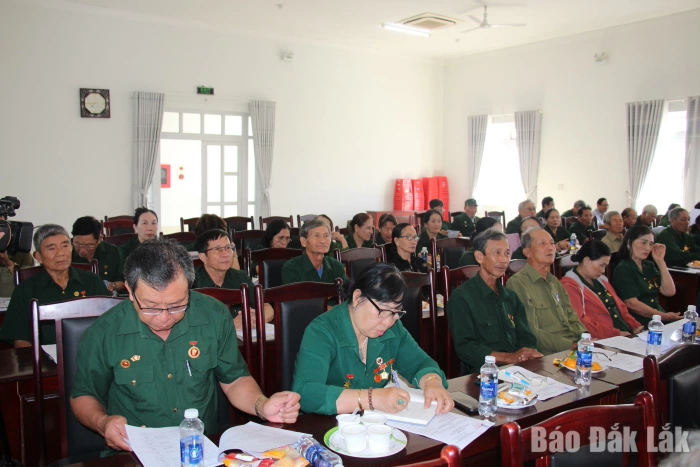 Đẩy mạnh hoạt động chăm lo cựu thanh niên xung phong khó khăn Đẩy mạnh hoạt động chăm lo cựu thanh niên xung phong khó khăn