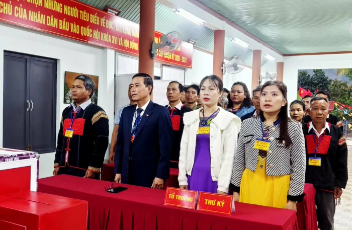 Hơn 15.900 cử tri xã Cư Pui hân hoan đi bầu cử