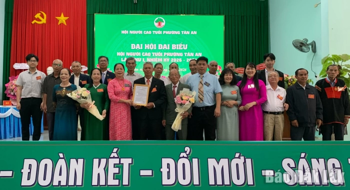 Đại hội đại biểu Hội Người cao tuổi phường Tân An lần thứ I, nhiệm kỳ 2026 - 2031