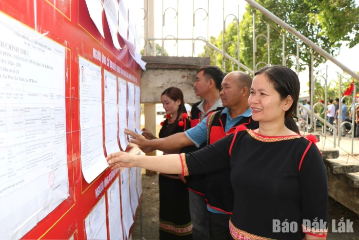 Lá phiếu - Sức mạnh của niềm tin và trách nhiệm