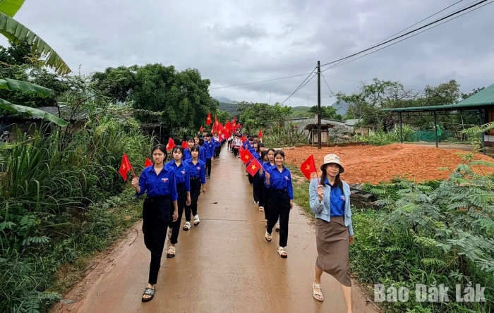 Những dấu chân tình nguyện