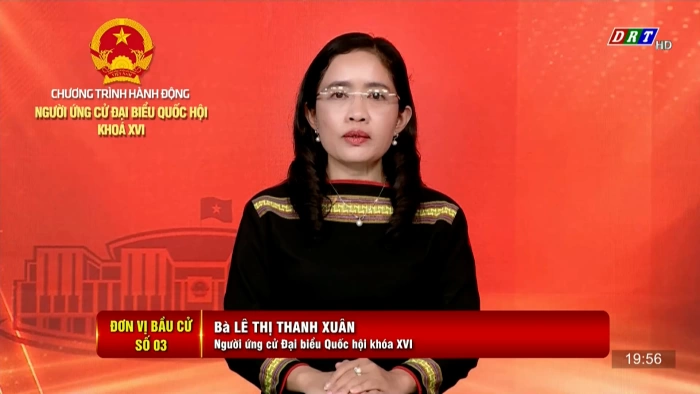 Chương trình hành động của người ứng cử Đại biểu Quốc hội khóa XVI (Đơn vị bầu cử số 3 tỉnh Đắk Lắk)