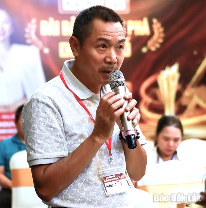 Học viên chia sẻ những vướng mắc trong chương trình huấn luyện.