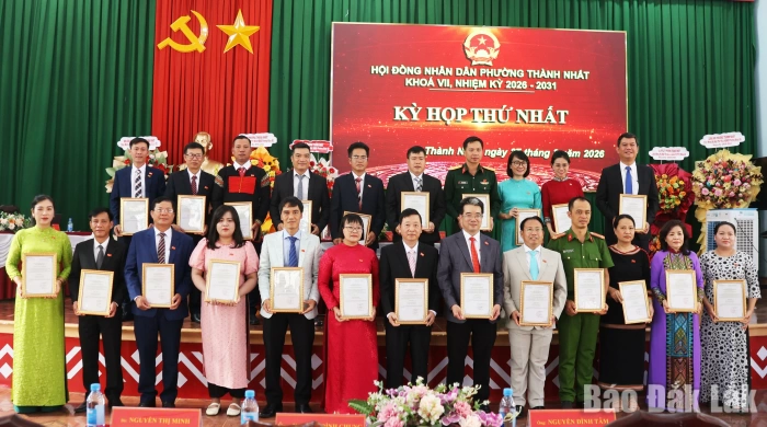 Phường Thành Nhất bầu các chức danh chủ chốt