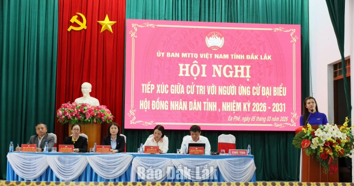 Cử tri xã Ea Phê mong muốn các ứng cử viên quan tâm đến nâng cấp hạ tầng nông thôn và chuyển đổi số