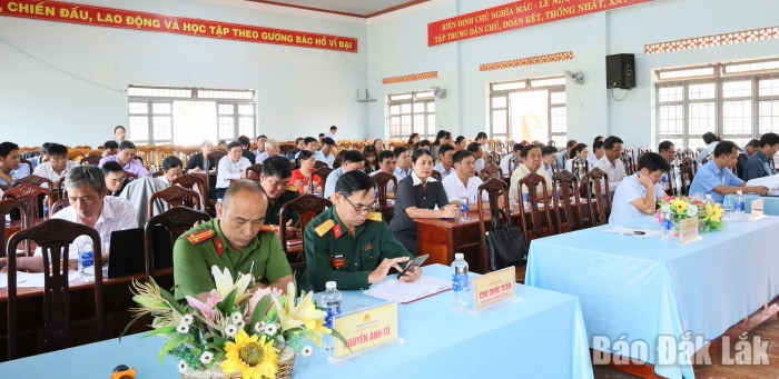 HĐND xã Ea Kly nhiệm kỳ 2021 - 2026: Phát huy vai trò trong mô hình chính quyền hai cấp