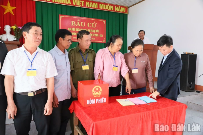 Xã Ea Kly sẵn sàng cho ngày bầu cử 15/3