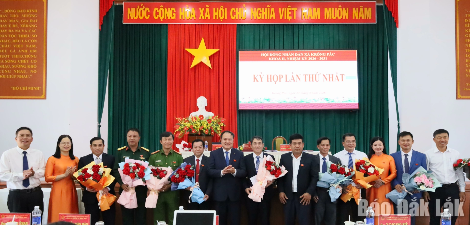 Thường trực Đảng ủy,
Thường trực HĐND xã khóa
II