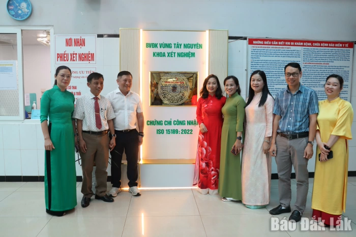 Bệnh viện Đa khoa vùng Tây Nguyên ra mắt hệ thống xét nghiệm hiện đại, đạt chuẩn quốc tế ISO 15189:2022