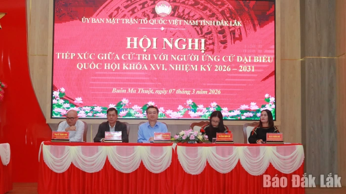 Cử tri tin tưởng, gửi gắm nhiều nguyện vọng đến các ứng cử viên đại biểu Quốc hội khóa XVI