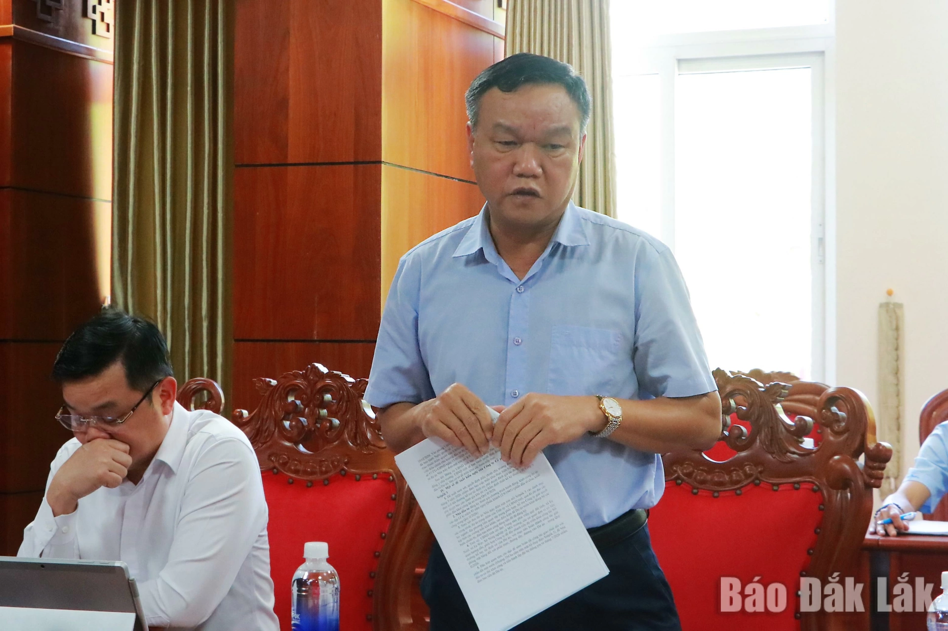 Phó Chủ tịch UBND tỉnh Đào Mỹ xác định rõ lộ trình, phân công nhiệm vụ cụ thể cho từng cơ quan, đơn vị với thời hạn hoàn thành rõ ràng để dự án được triển khai đúng tiến độ.