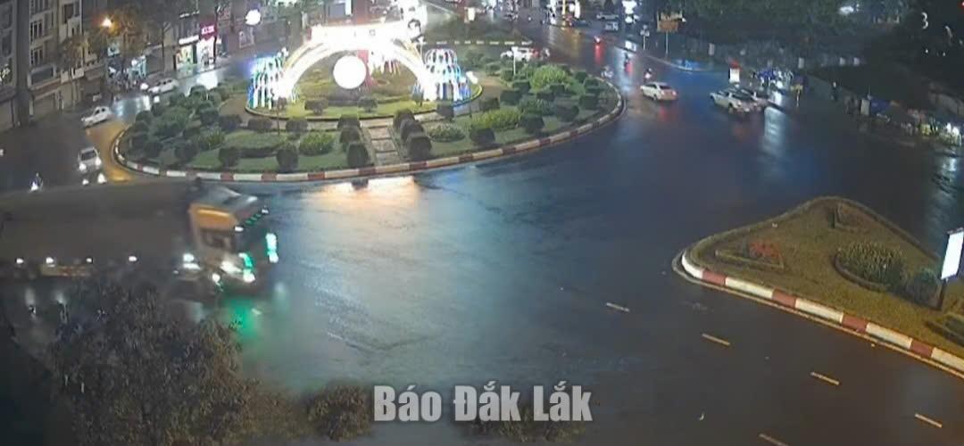 Hiện trường vụ tai nạn.