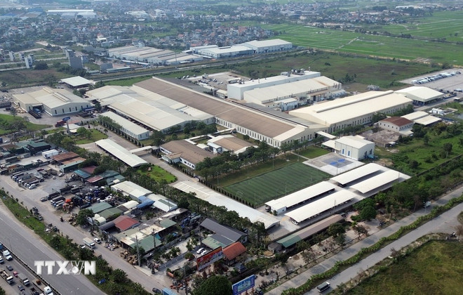 Hải Phòng có nhiều chính sách thu hút đầu tư vào các Khu công nghiệp. Ảnh: TTXVN
