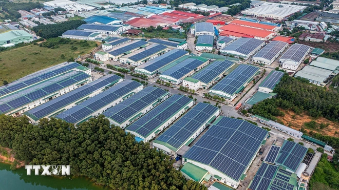 Một khu công nghiệp. Ảnh: Hồng Đạt/TTXVN