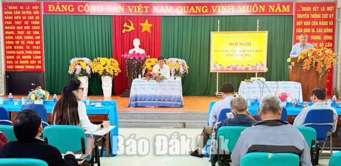  Triển khai công tác khuyến học năm 2026 khu vực phía Đông tỉnh