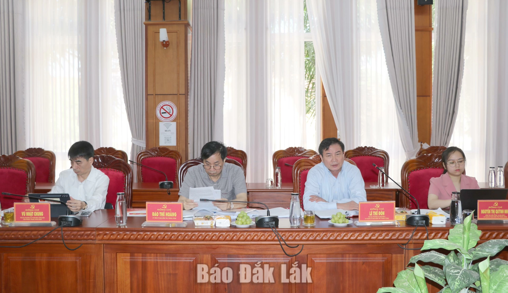 Các thành viên của Đoàn Kiểm tra, giám sát số 26.