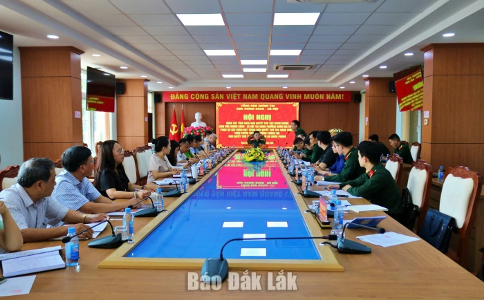 Đoàn công tác Cục Chính sách - Xã hội, Tổng cục Chính trị khảo sát tại phường Buôn Ma Thuột