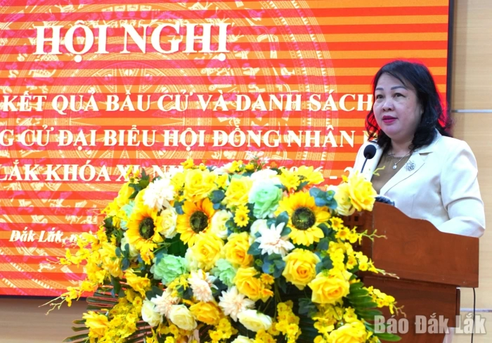 Announcement of election results and list of elected deputies to the 11th Dak Lak Provincial People’s Council, 2026 - 2031 tenure