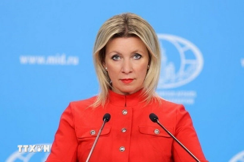 Người phát ngôn Bộ Ngoại giao Nga Maria Zakharova. Ảnh: TTXVN