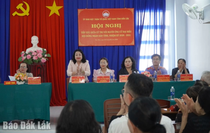 Cử tri phường Tuy Hòa đánh giá cao chất lượng các ứng cử viên ở đơn vị bầu cử số 1