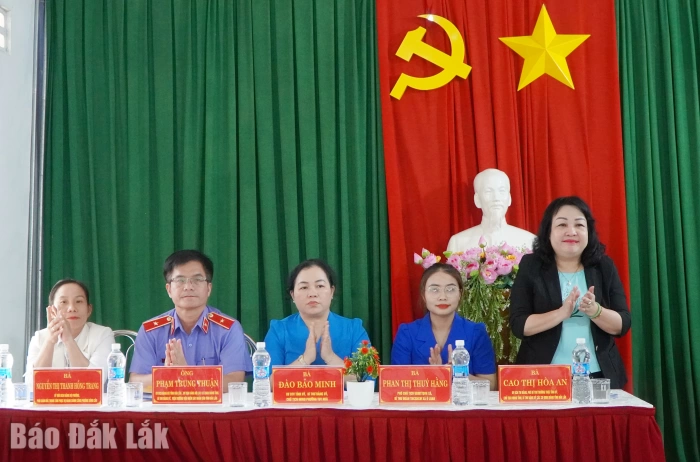 Ứng cử viên đại biểu HĐND tỉnh, đơn vị bầu cử số 1 hướng tới phát triển địa phương và hỗ trợ người yếu thế