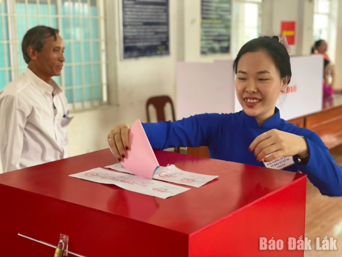 Cử tri Đắk Lắk trong Ngày hội lớn