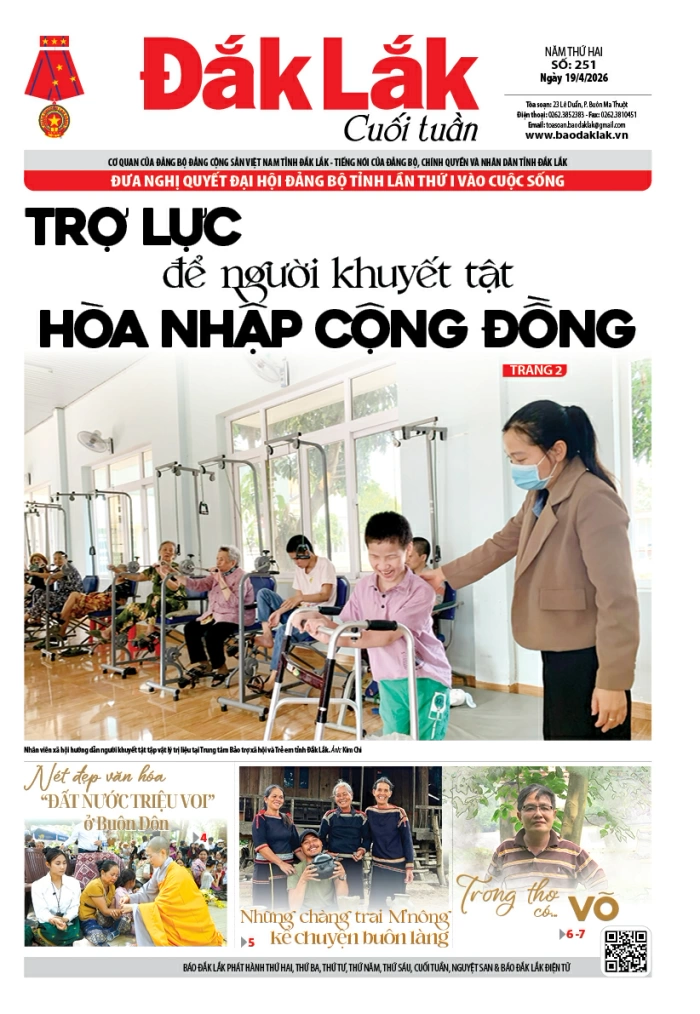 Báo in Cuối tuần ngày 19/4/2026