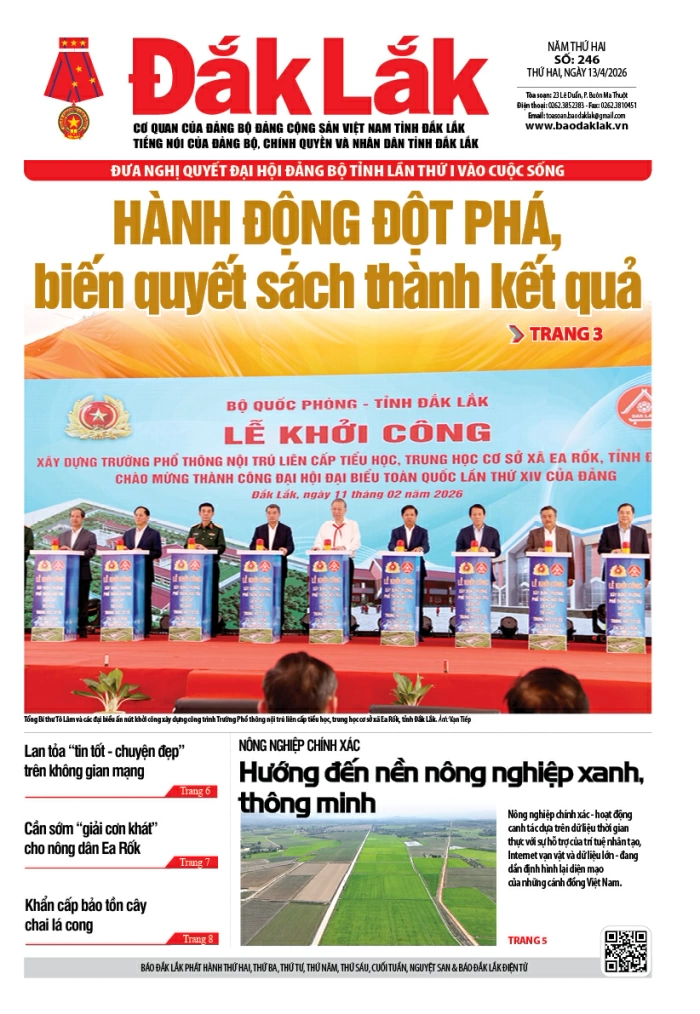 Báo in ngày 13/4/2026