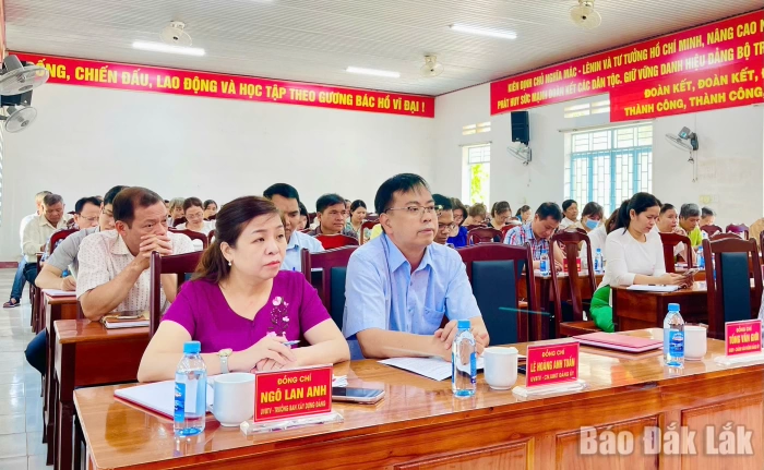 Xã Ea Nuôl triển khai nhiệm vụ quý 2/2026