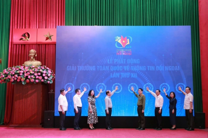 Phát động Giải thưởng toàn quốc về thông tin đối ngoại lần thứ XII, năm 2026