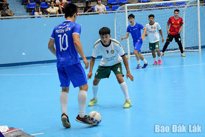Phường Tân An đoạt chức vô địch bóng đá futsal nam Đại hội Thể dục thể thao tỉnh 
