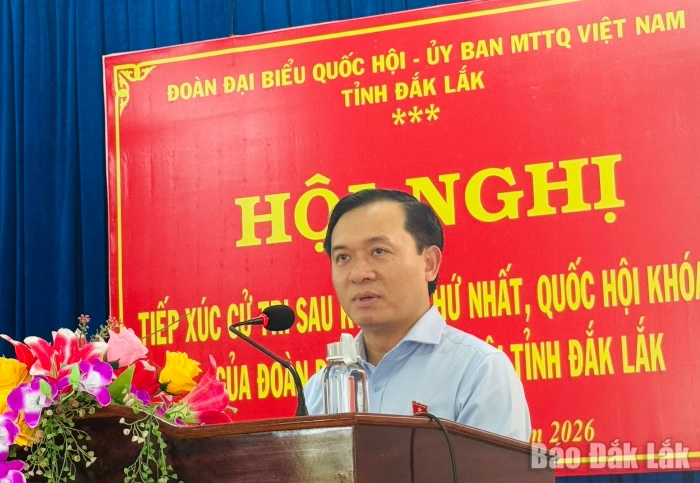 Đơn vị bầu cử số 1 tiếp xúc cử tri sau Kỳ họp thứ nhất tại các xã Tuy An Đông, Tuy An Nam và Ô Loan