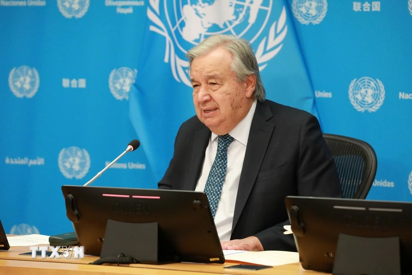 Tổng Thư ký Liên hợp quốc Antonio Guterres. Ảnh: TTXVN