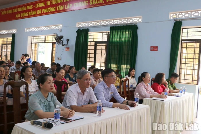 Phường Tân Lập phát động phong trào “Tháng hành động vì an toàn thực phẩm” năm 2026