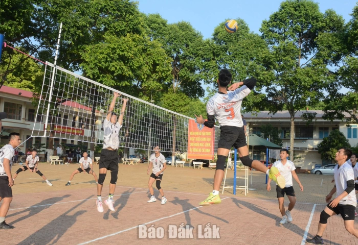 Sôi nổi Giải bóng chuyền lão tướng mở rộng tỉnh Đắk Lắk lần thứ IV - năm 2026