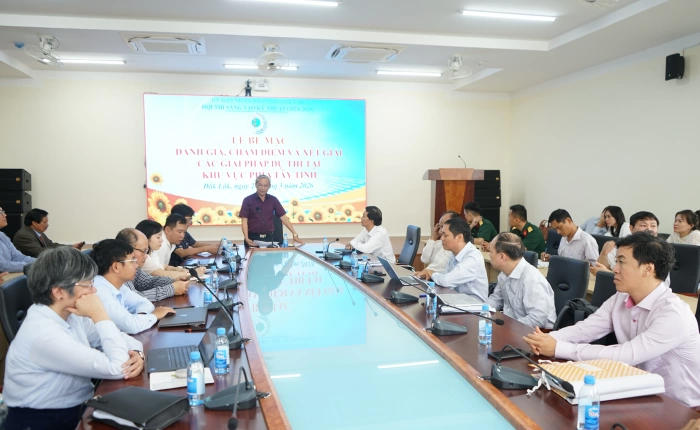 34 giải pháp vào vòng chung khảo khu vực phía Tây, Hội thi Sáng tạo kỹ thuật tỉnh