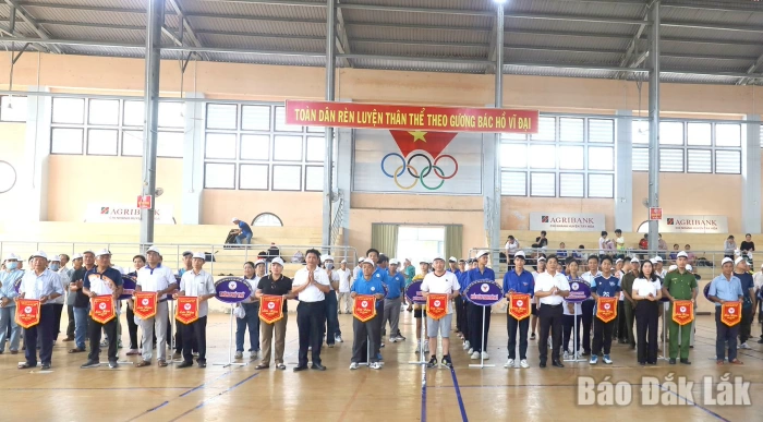 Khai mạc Đại hội Thể dục thể thao xã Tây Hòa lần thứ I năm 2026