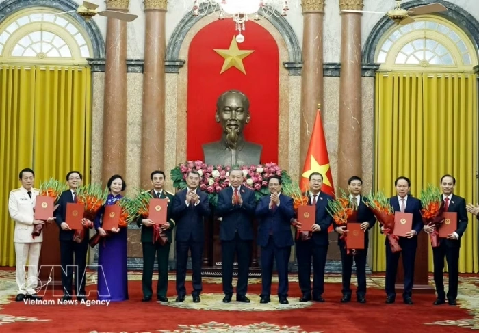 Congratulations flow in for newly elected Vietnamese leaders