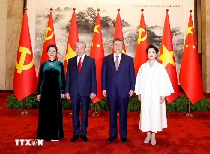 Tổng Bí thư, Chủ tịch nước Tô Lâm hội đàm với Tổng Bí thư, Chủ tịch Trung Quốc