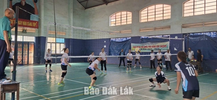 Gần 750 vận động viên tranh tài tại Đại hội Thể dục thể thao phường Tân An lần thứ nhất