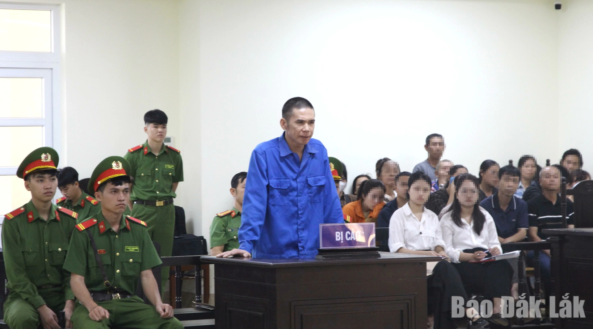 Hội đồng xét xử tuyên án tử hình đối với bị cáo Nguyễn Nam Đại Thuận.