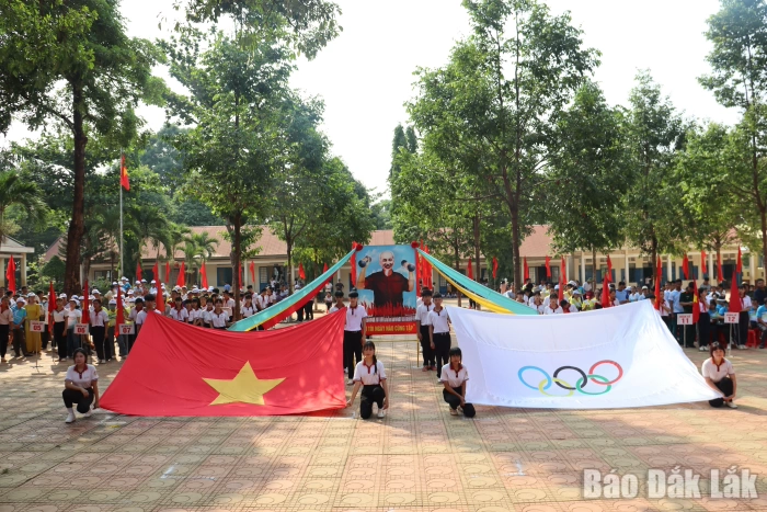 Khai mạc Đại hội Thể dục thể thao xã Ea M’Droh lần thứ I năm 2026