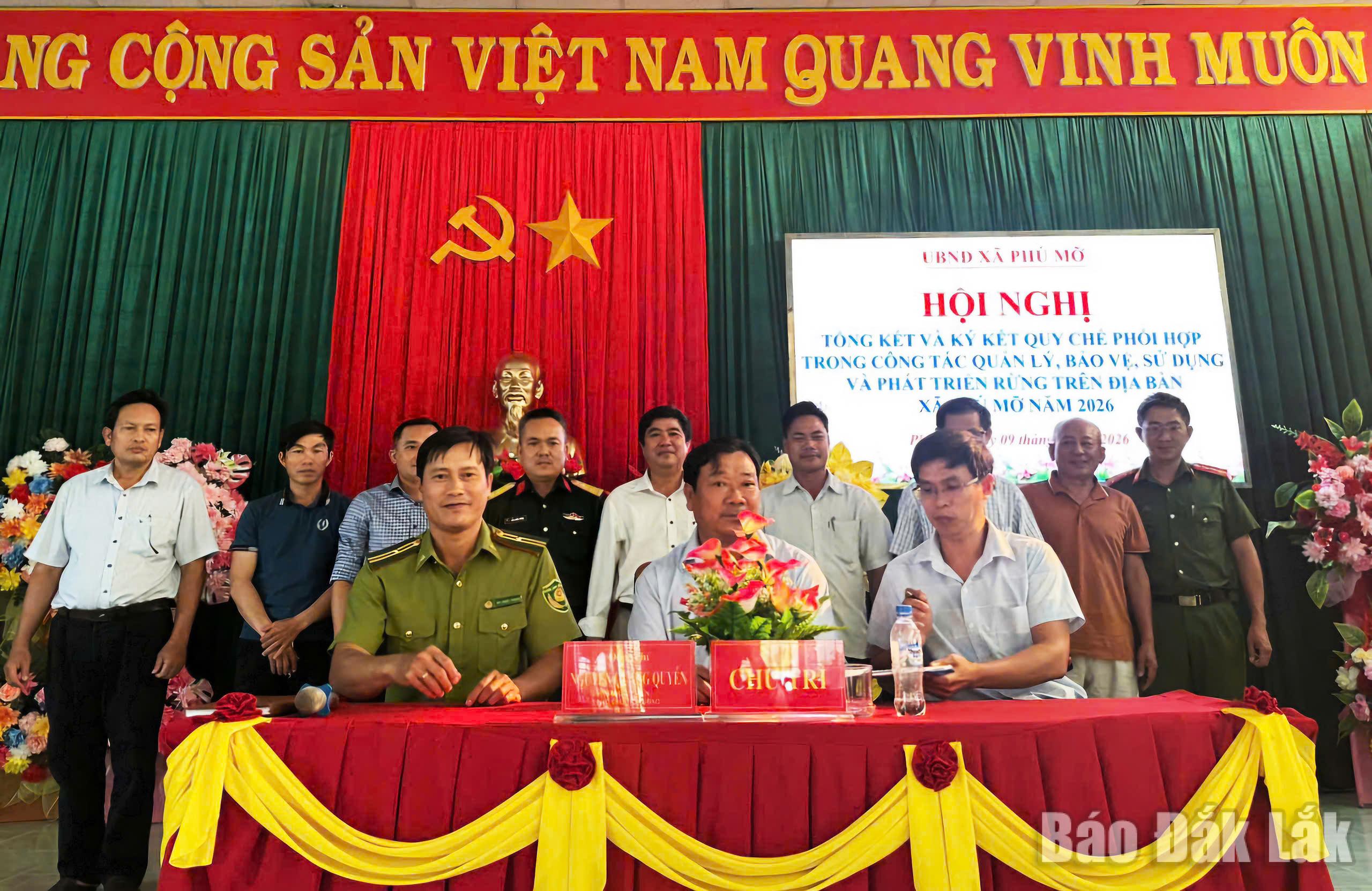 Các đơn vị ký kết phối hợp quản lý, sử dụng