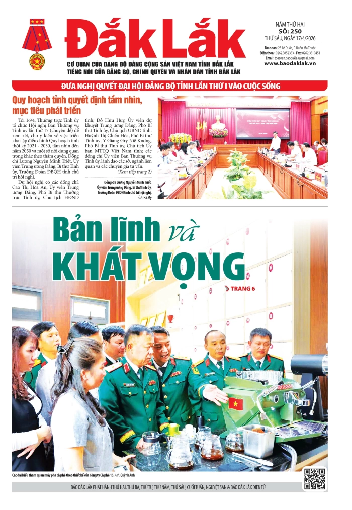 Báo in ngày 17/4/2026