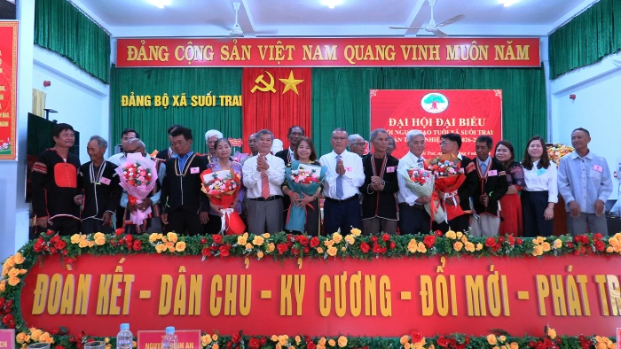 Đại hội đại biểu Hội Người cao tuổi xã Suối Trai lần thứ I, nhiệm kỳ 2026 - 2031